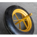 solid rubber wheel for the wheelbarrow